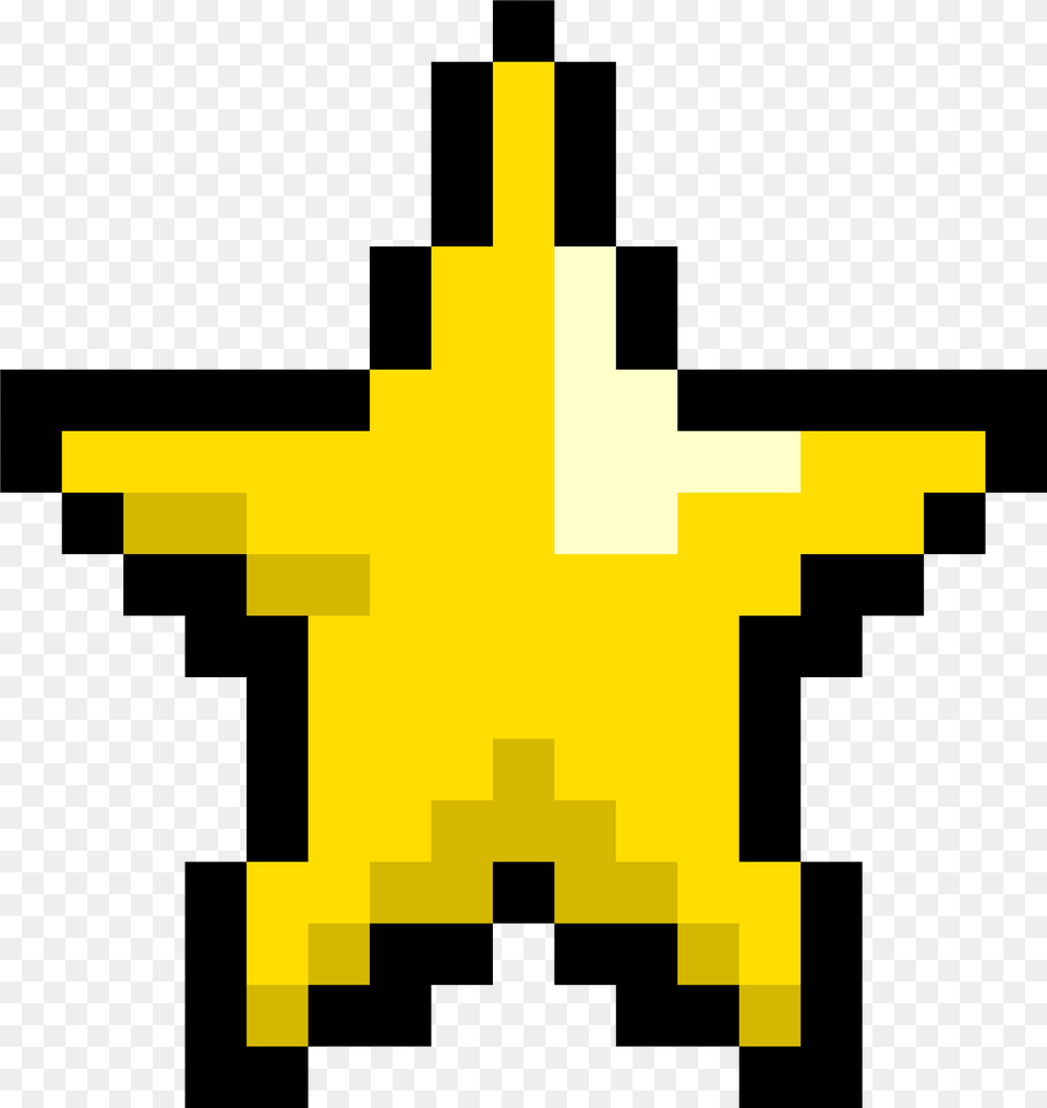 Pixel Art Mario Star, Star Symbol, Symbol, First Aid, Lighting Free Png