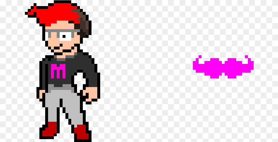 Pixel Art Markiplier, Purple, People, Person Png