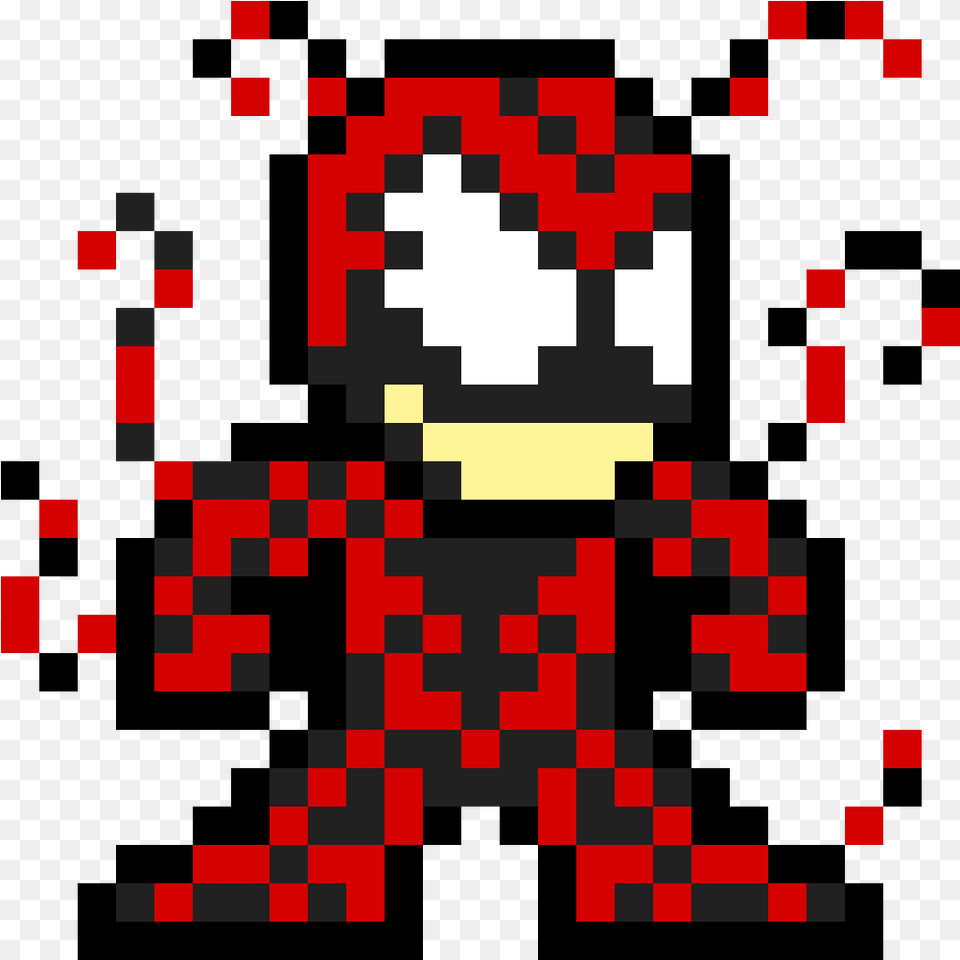 Pixel Art Marvel Carnage, First Aid Png