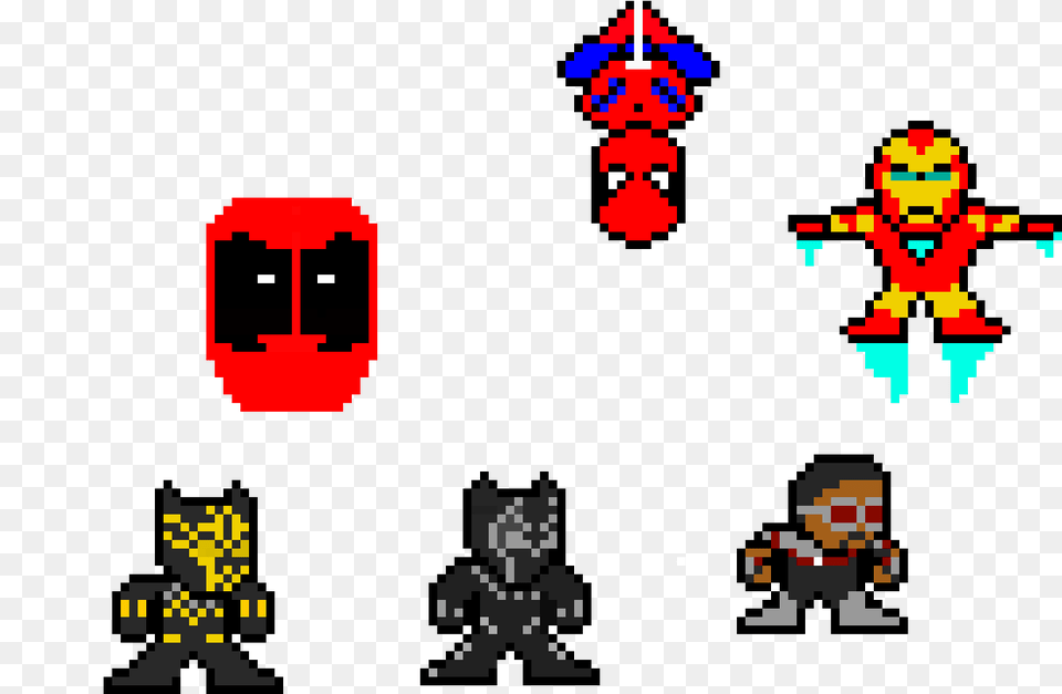 Pixel Art Marvel Heroes, Person Free Transparent Png