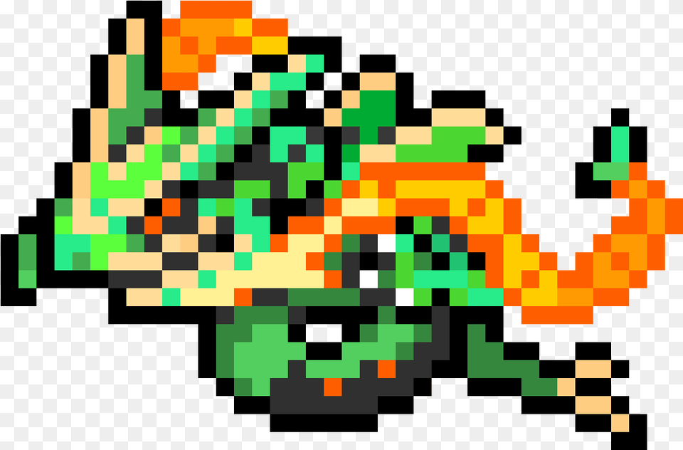 Pixel Art Mega Rayquaza, Graphics, Pattern, Chess, Game Free Png Download