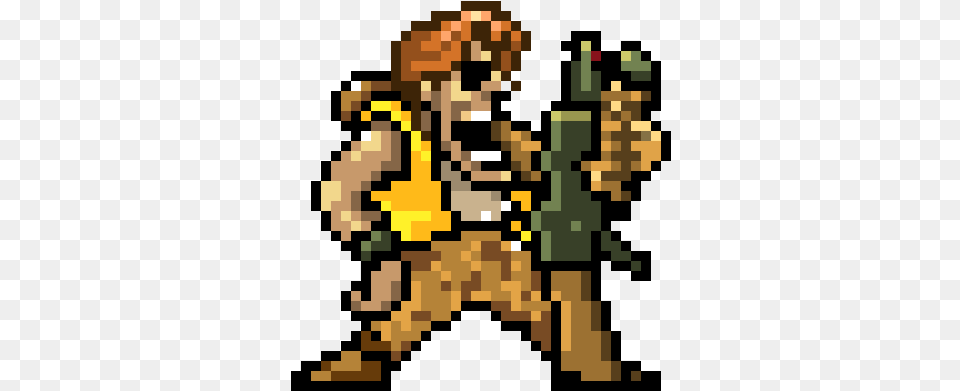 Pixel Art Metal Slug Victoria, Qr Code Png