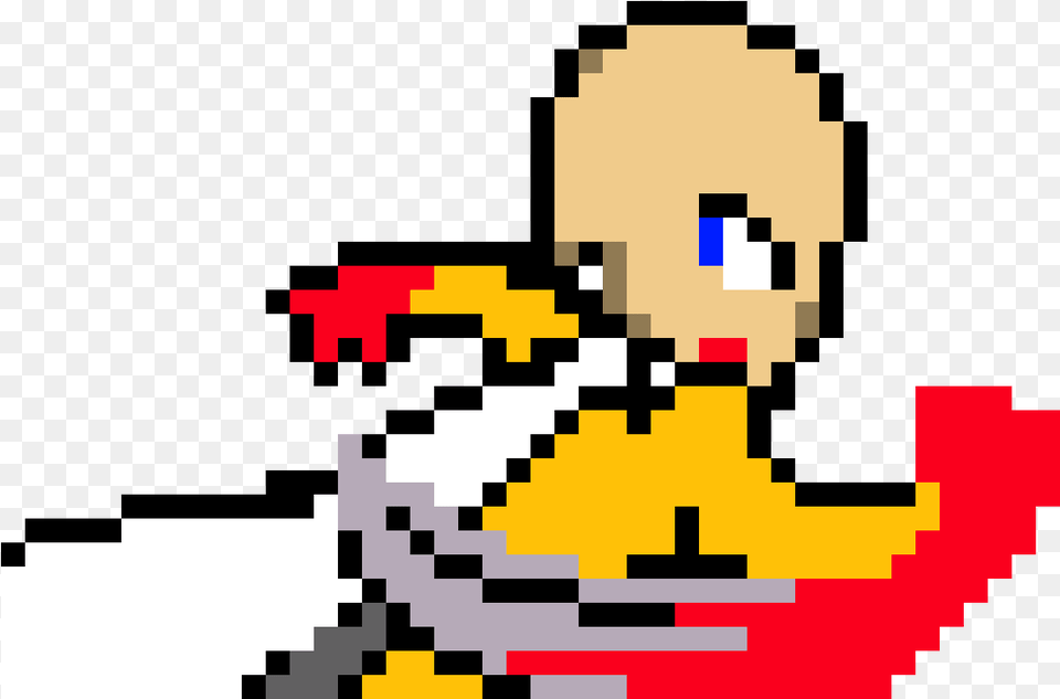 Pixel Art One Punch Man Download Pixel Smiley Face Gif, First Aid Free Transparent Png