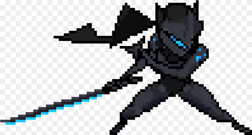 Pixel Art Overwatch Genji, People, Person, Outdoors, Nature Png Image
