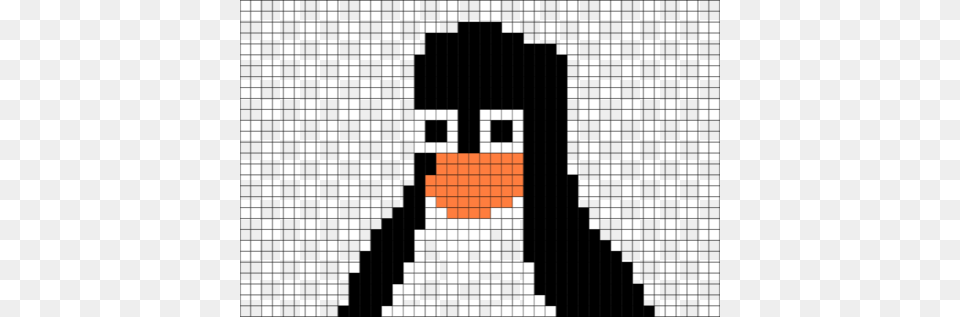 Pixel Art Penguin, Qr Code Free Png