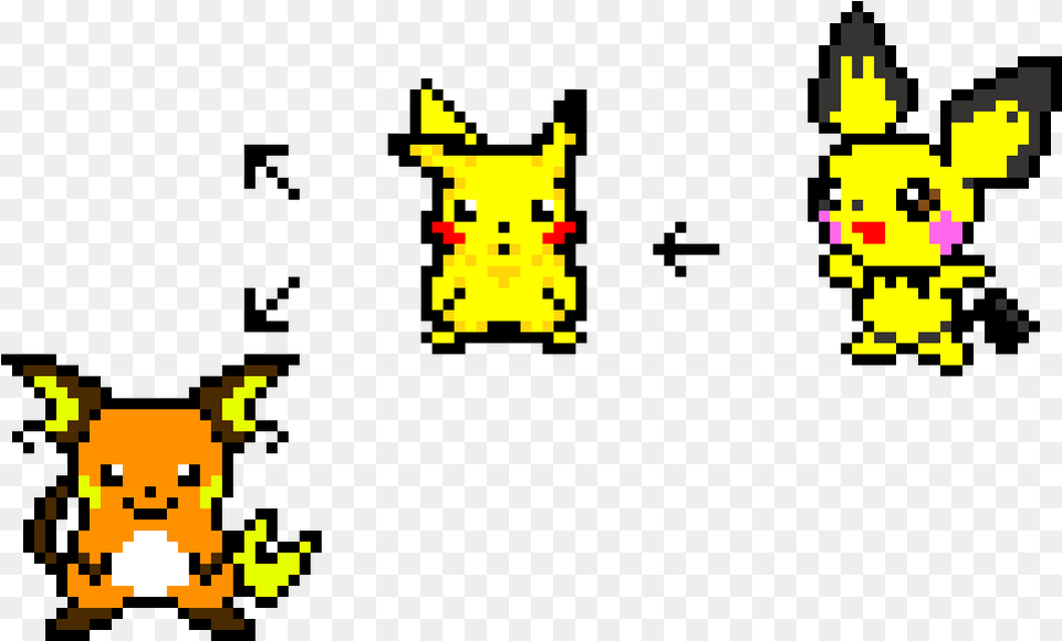 Pixel Art Pichu Evolution, Person Free Png Download