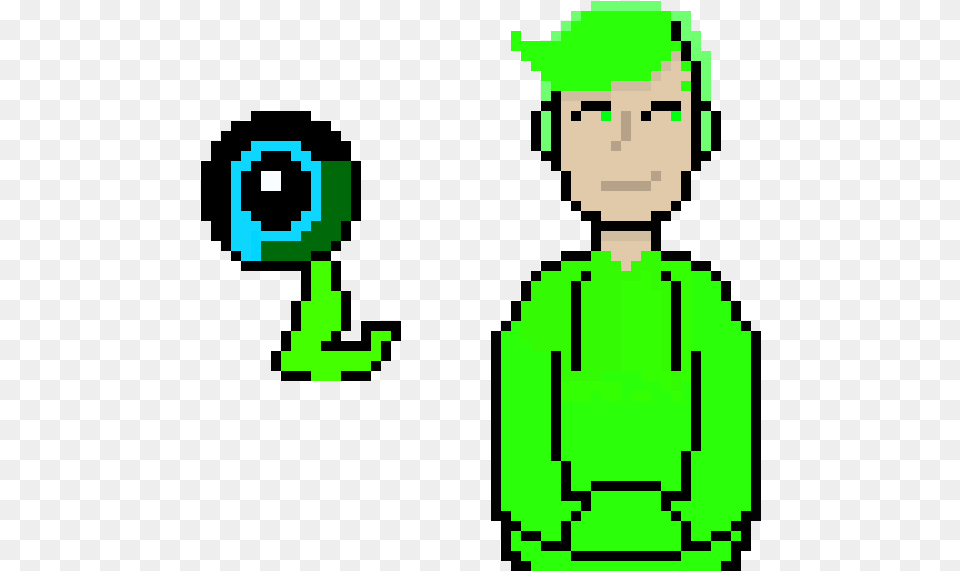 Pixel Art Pixel Art Chevre, Green, Alien, Recycling Symbol, Symbol Free Png Download