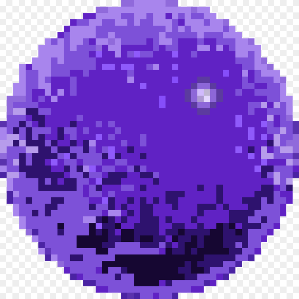 Pixel Art Planets, Purple, Sphere, Qr Code Free Png