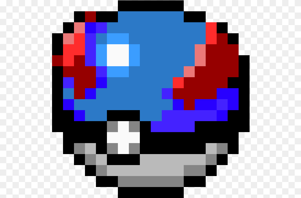 Pixel Art Pokeball, First Aid Free Png