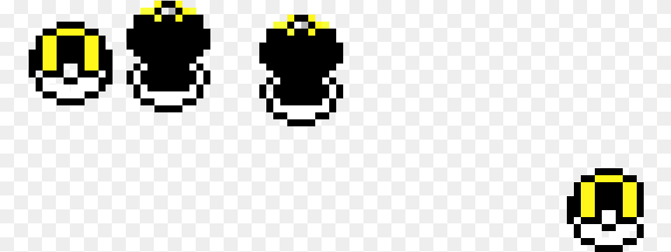 Pixel Art Pokeball Open Free Transparent Png