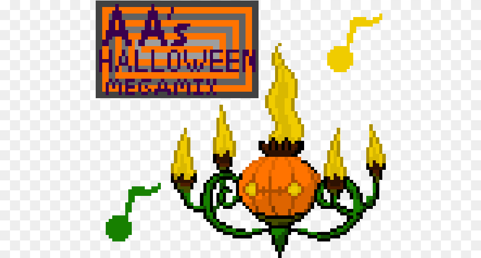 Pixel Art Pokemon Chandelure, Graphics Png Image