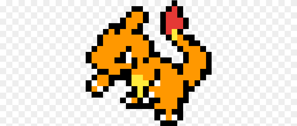 Pixel Art Pokemon Charmeleon, First Aid, Pattern, Accessories Free Png