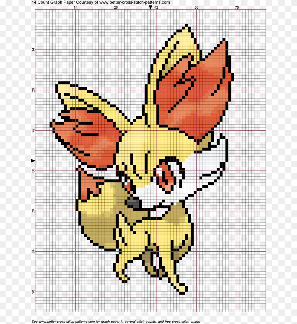 Pixel Art Pokemon Fennekin, Baby, Person, Graphics, Face Free Png