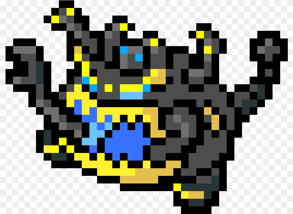 Pixel Art Pokemon Guzzlord, Qr Code Free Transparent Png