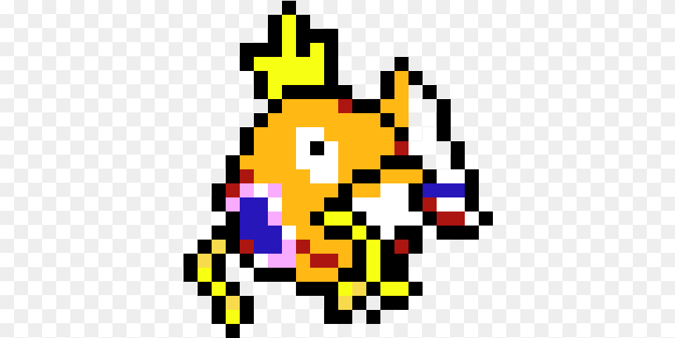 Pixel Art Pokemon Magikarp, First Aid Png