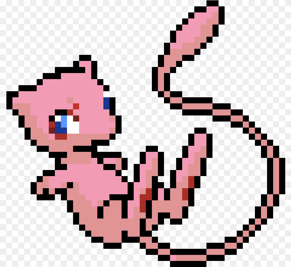 Pixel Art Pokemon Mew Png