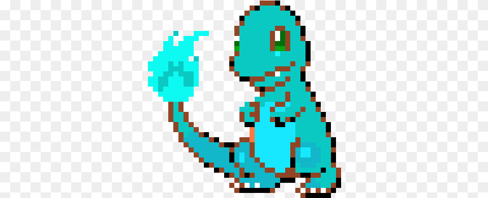 Pixel Art Pokemon Umbreon Shiny, Turquoise Free Transparent Png