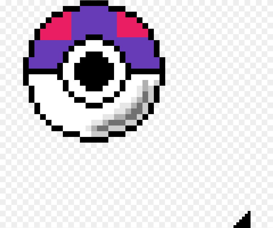 Pixel Art Pokemon Voltorb Pokeball Pixel Art, Blackboard, Qr Code Free Png