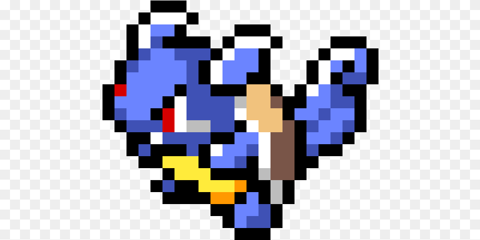 Pixel Art Pokemon Wartortle, Qr Code Free Png