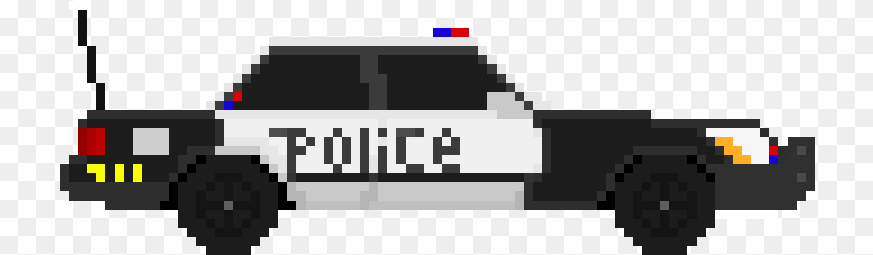 Pixel Art Police Car Police Car, Transportation, Vehicle Free Transparent Png