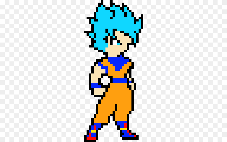 Pixel Art Roblox Goku, Person Png Image