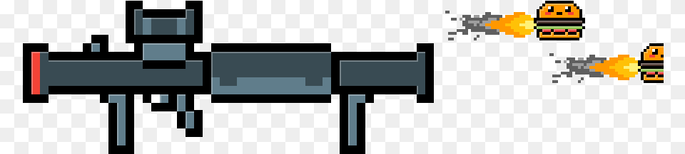 Pixel Art Rocket Launcher Png Image