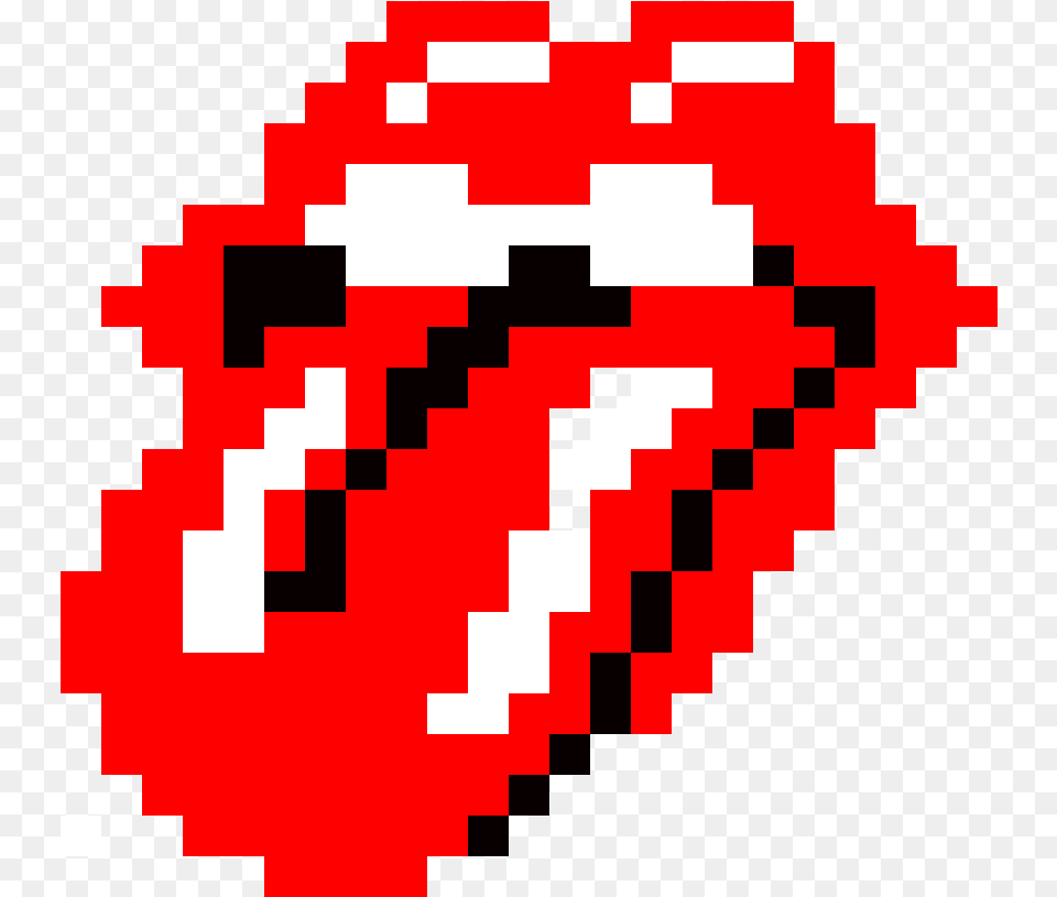 Pixel Art Rolling Stones, First Aid, Computer Hardware, Electronics, Hardware Png Image