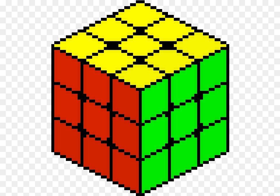 Pixel Art Rubik39s Cube, Toy, Rubix Cube Free Png Download