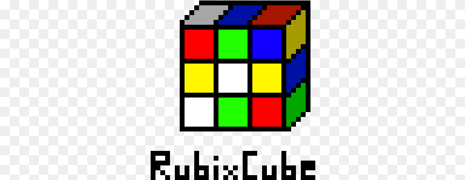 Pixel Art Rubik39s Cube, Toy, Rubix Cube Free Transparent Png