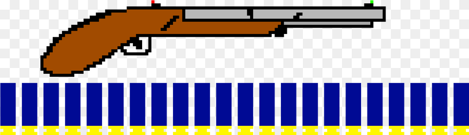 Pixel Art Shotgun Shell, Firearm, Weapon, Gun, Handgun Free Png Download