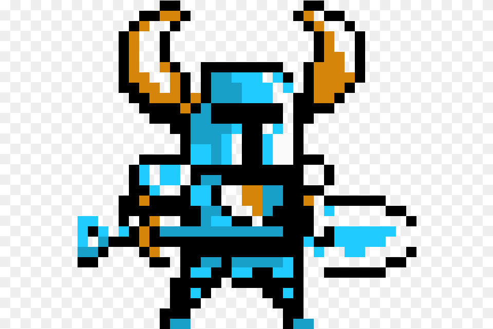 Pixel Art Shovel Knight, Robot, Scoreboard Png Image