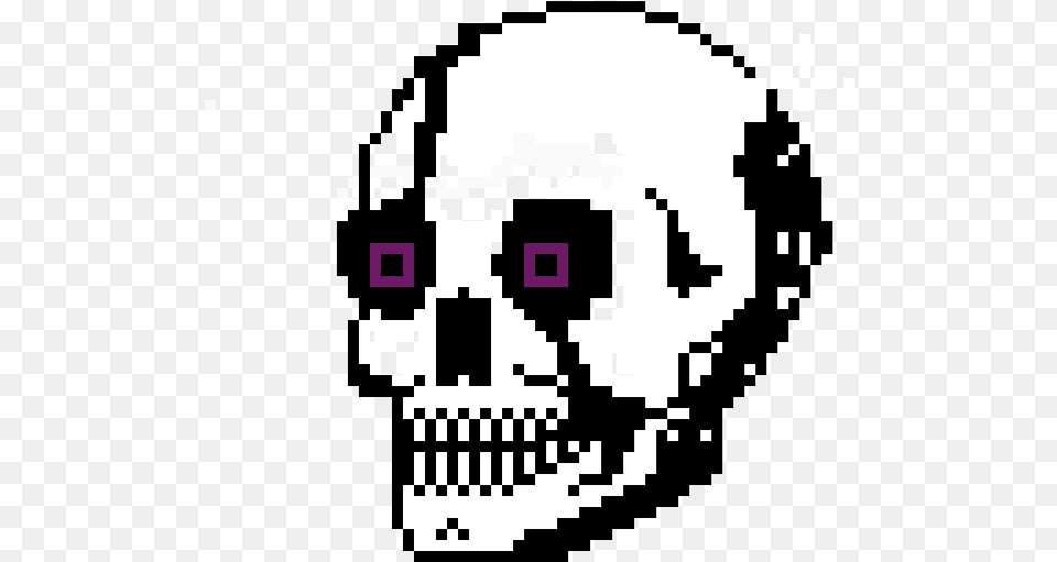 Pixel Art Skull, Stencil, Scoreboard Png