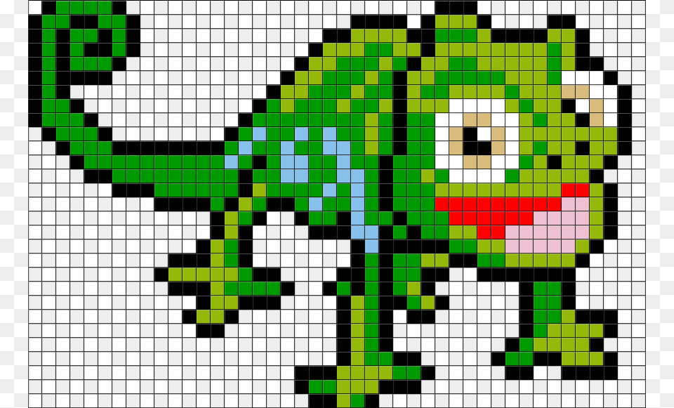 Pixel Art Tangled, Animal, Lizard, Reptile, Green Free Png