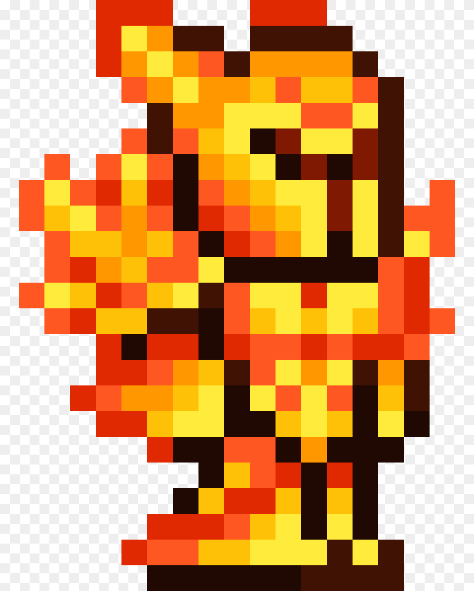 Pixel Art Terraria Solar Armor, Chess, Game Png