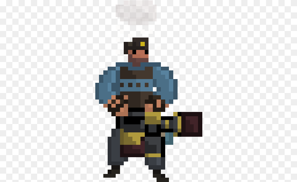 Pixel Art Tf2 Heavy, People, Person Png