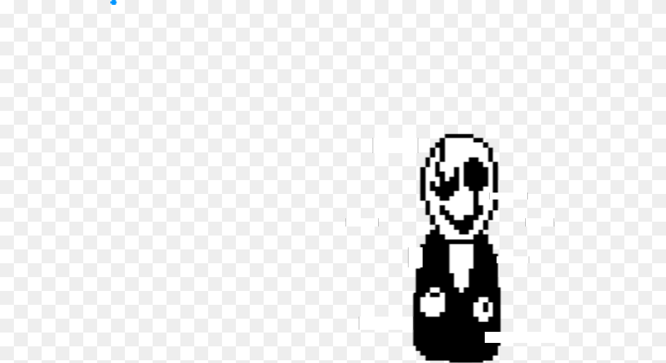 Pixel Art Undertale Gaster, Qr Code Free Transparent Png