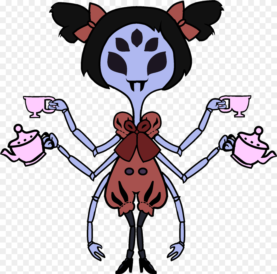 Pixel Art Undertale Muffet, Baby, Person, Face, Head Png Image