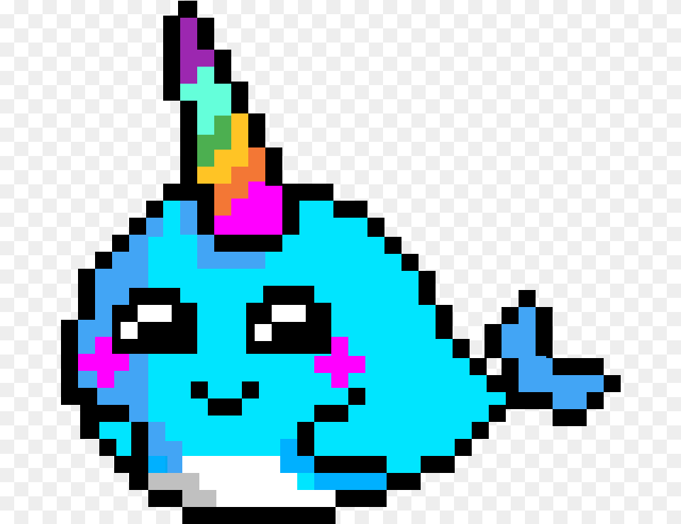 Pixel Art Unicorn Dolphin, Graphics, First Aid Free Transparent Png