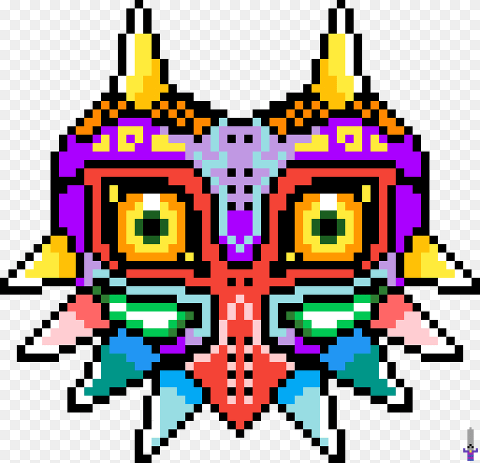 Pixel Art Zelda Majora39s Mask, Qr Code, Graphics Png