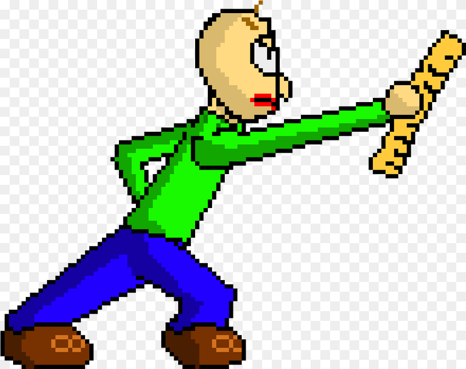 Pixel Baldi, Juggling, Person Free Png