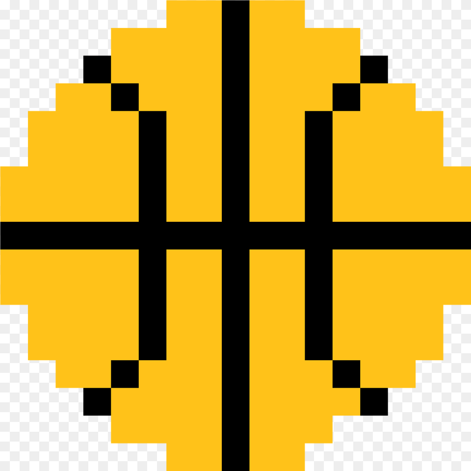 Pixel Basketball, Cross, Symbol, Leaf, Plant Png