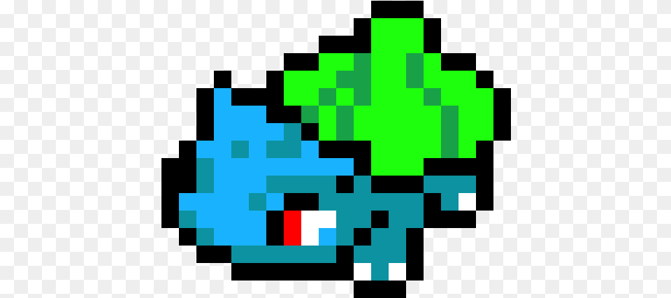 Pixel Bulbasaur Bulbasaur Pixel Art Grid, First Aid, Pattern Free Png Download