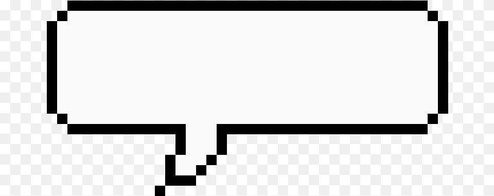 Pixel Chat Bubble, Text Png Image