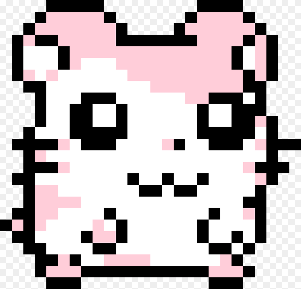 Pixel Cute Pixel Art Hamtaro, Pattern, Livestock Free Png Download