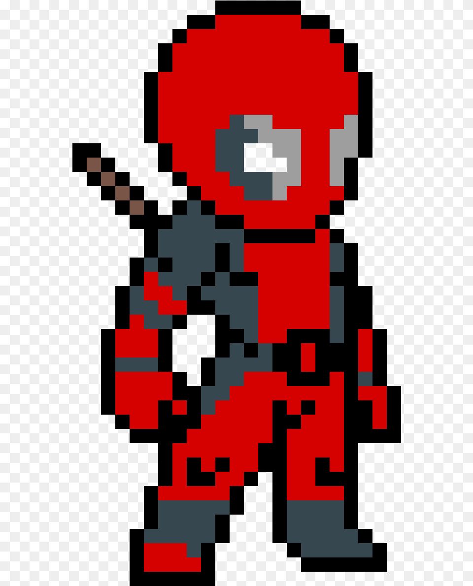 Pixel Deadpool Deadpool Pixel Art, First Aid Free Png Download