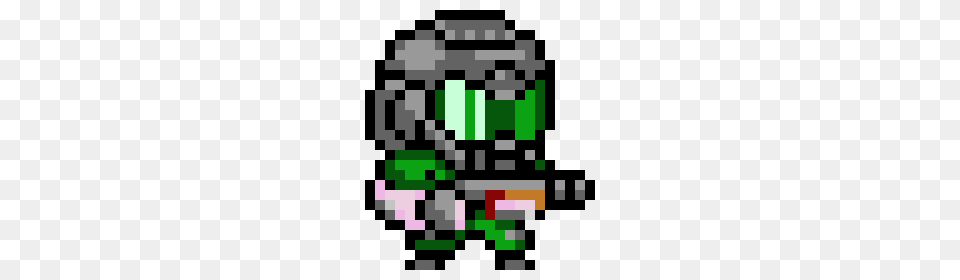 Pixel Doom Guy Pixel Art Maker, Qr Code Free Png