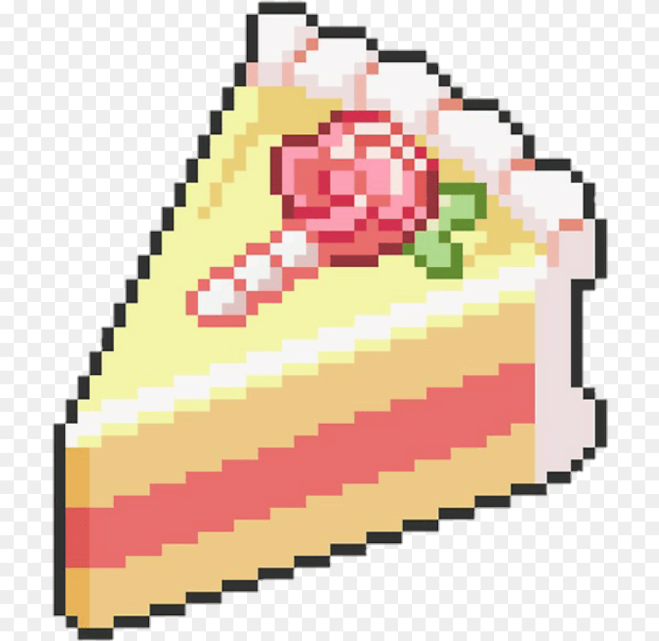 Pixel Food Golden Apple Minecraft, Cream, Dessert, Icing, Cake Png Image