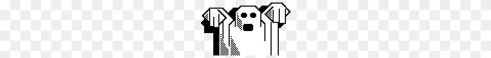 Pixel Ghost Halloween Free Png