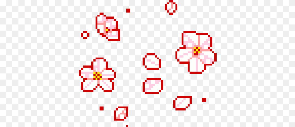 Pixel Gif, Flower, Plant, Petal, Hibiscus Free Png Download