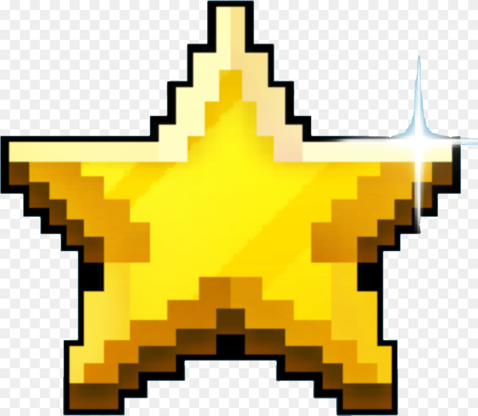 Pixel Gun Wiki Blue Chaos Emerald Sprite, Star Symbol, Symbol, First Aid Free Transparent Png